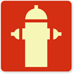 GlowSmart™ Fire Hydrant Marker Sign