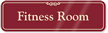 Fitness Room ShowCase Wall Sign
