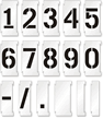 Interlocking Number Floor Stencil Set, 0-9