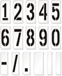 Interlocking Number Floor Stencil Set, 0-9