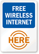 Free Wireless Internet Here