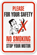 Funny No Smoking Sign