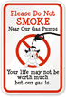 Funny No Smoking Sign
