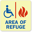 GlowSmart™ Area of Refuge Sign