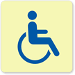 GlowSmart™ Handicap Accessible Marker Sign