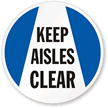 Keep Aisles Clear