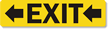 Exit with Left Arrows