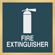 Fire Extinguisher, with Graphic