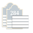 Insert Cards for 3-, 4-Slot Sign