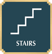 Stairs, with Graphic and Braille