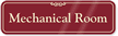 Mechanical Room ShowCase™ Wall Sign