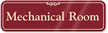 Mechanical Room Sign