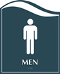 Pacific - Men Restroom Sign