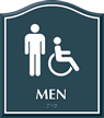 Men Restroom Sign