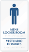 Men's Locker Room Sign