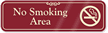 No Smoking Area Sign