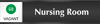 Nursing Room - Go/Stop Slider Sign