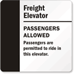 Passengers are Permitted to Ride