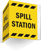 Spill Station Sign