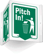 Pitch In Sign