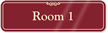 Room 1 Sign