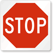 STOP Magnetic Door Sign