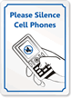 Please Silence Cell Phones Sign
