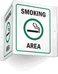 Smoking Area Sign