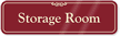 Storage Room Sign