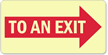 To An Exit (Arrow Right)