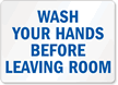 Wash Your Hands Sign