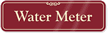 Water Meter ShowCase™ Wall Sign