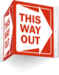 This Way Out (with Right Arrow)