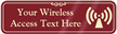 Wireless Access Point Symbol Sign