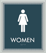 Women Restroom Sign