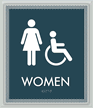 Women Restroom Sign