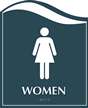 Pacific - Women Restroom Sign