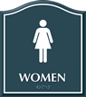 Women Restroom Sign