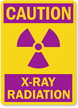 Caution X-Ray Radiation Sign