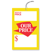Large Regular Price and Our Price Tag