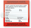 Hazardous Chemicals
