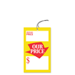 Small Regular Price and Our Price Tag