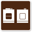 Laundry Accommodation Services Sign Symbol