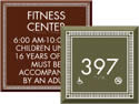 Azteca Door Signs