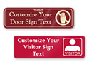 Custom Visitor Door Signs