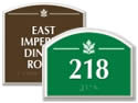 Contour Door Sign