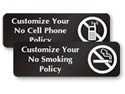 Custom Metal Door Signs - DiamondPlate™ Door Signs