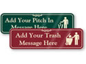 Custom ShowCase Signs