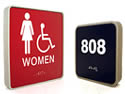 Stock Engraved Signs