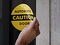 Glass Door Sign